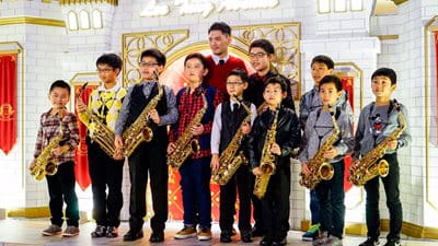 Fantastic Saxophone Ensemble performed at "Freespace at Taikoo Place" at Taikoo Park 