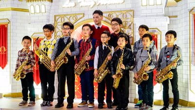 Fantastic Saxophone Ensemble performed at "Freespace at Taikoo Place" at Taikoo Park